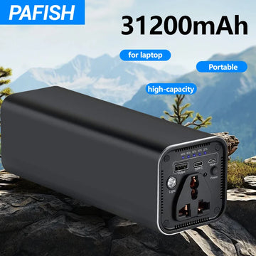 N6 AC Outlet 31200mAh Laptop Power Bank
