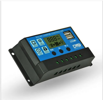 LCD Solar Battery Charging Controller 12V 24V