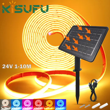 DC24V IP68 Solar COB Neon LED Strip