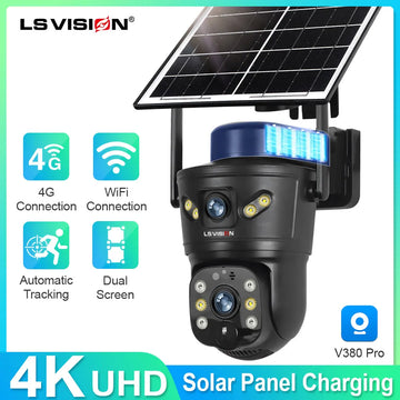 LS VISION 4G Outdoor Solar Camera