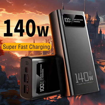 140W 100000mAh Super Fast Charging Power Bank