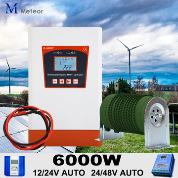 6000W Double MPPT Hybrid Wind Controller