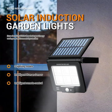 Foldable USB Rechargeable LED Solar Wall Lamp