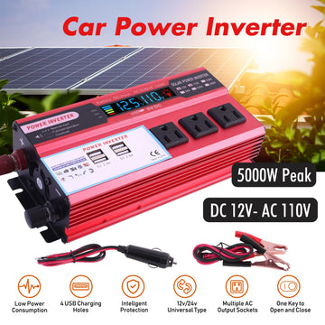 5000W Car Power Inverter with LCD