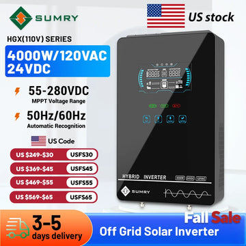 Sumry 4000W Off Grid Hybrid Inverter 24V