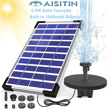 2.5W Solar Powered Oxygenation Pump