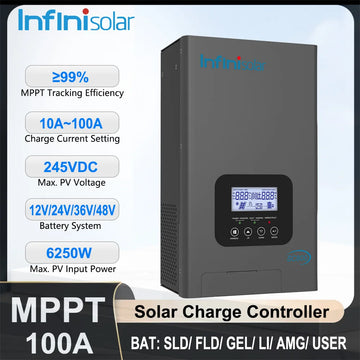 Infinisolar 100A MPPT Solar Charge Controller