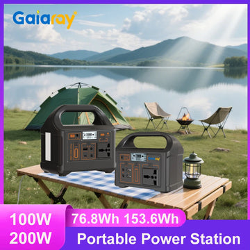 Gaiaray 100W/200W Portable Solar Generator UPS