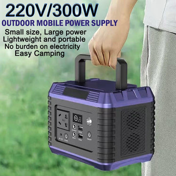 32000mAh 300W Portable Solar Power Bank Station