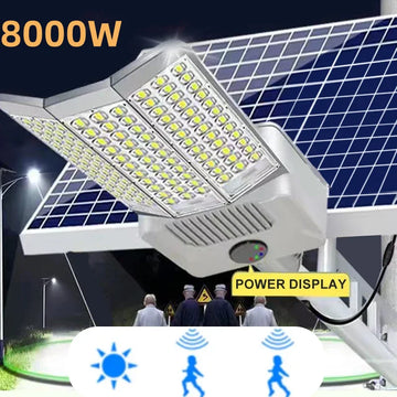 5000W Solar Street Light with Motion Sensor