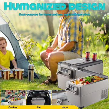 12V 24V Portable Car Refrigerator Freezer