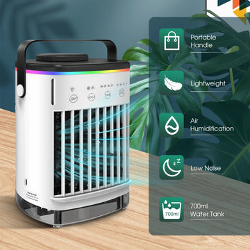 Mini Air Conditioner Portable Cooling Fan