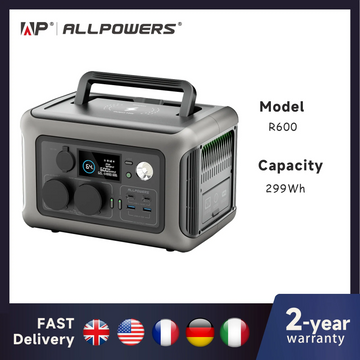 ALLPOWERS R600 299Wh Dual 600W AC Power Station