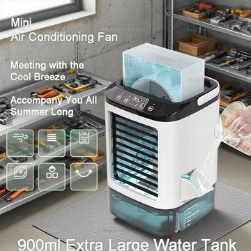 Portable Desktop Mini Air Cooler Fan