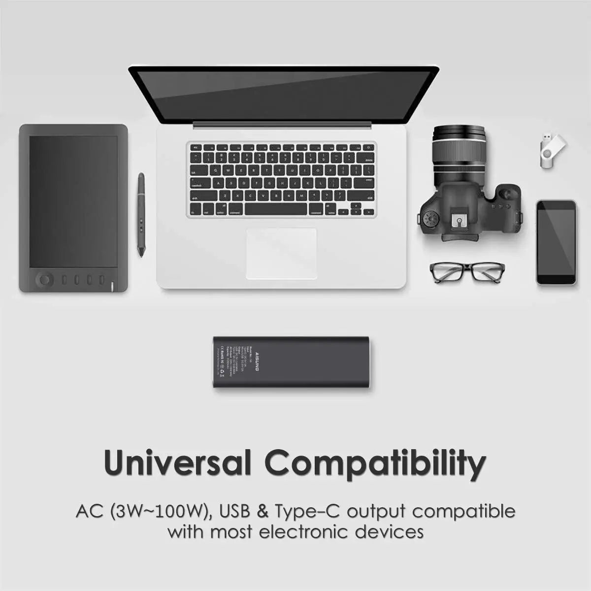 N6 AC Outlet 31200mAh Laptop Power Bank