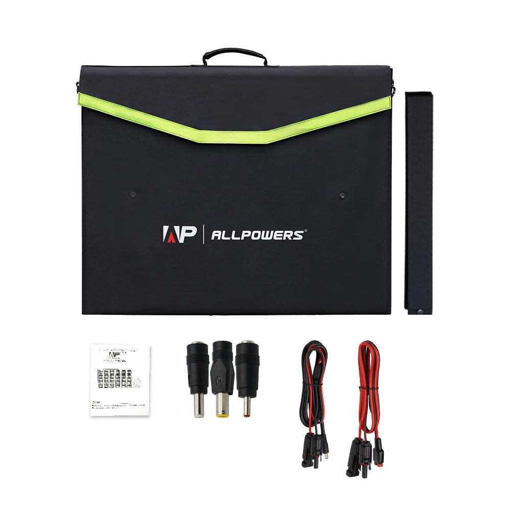 ALLPOWERS 100W/200W Foldable Portable Solar Panel