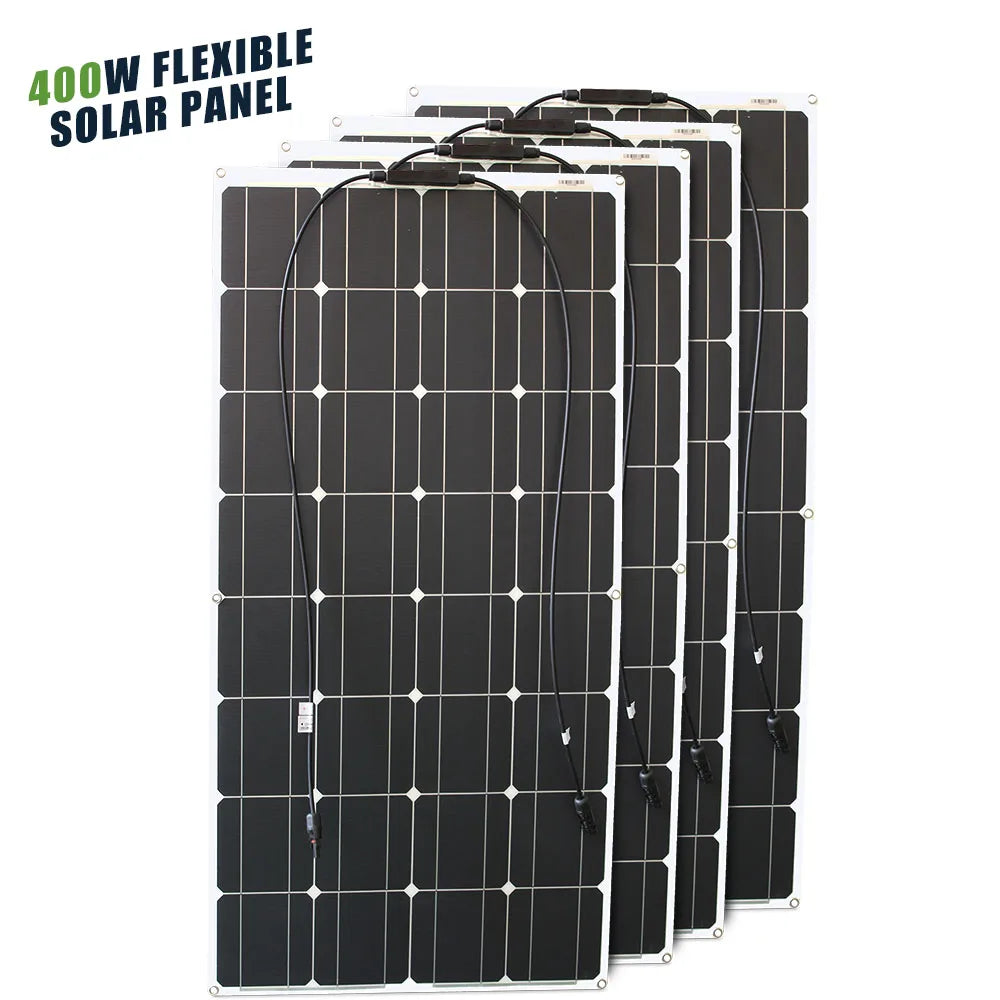 12V Flexible 600W Solar Panel Bendable Monocrystalline