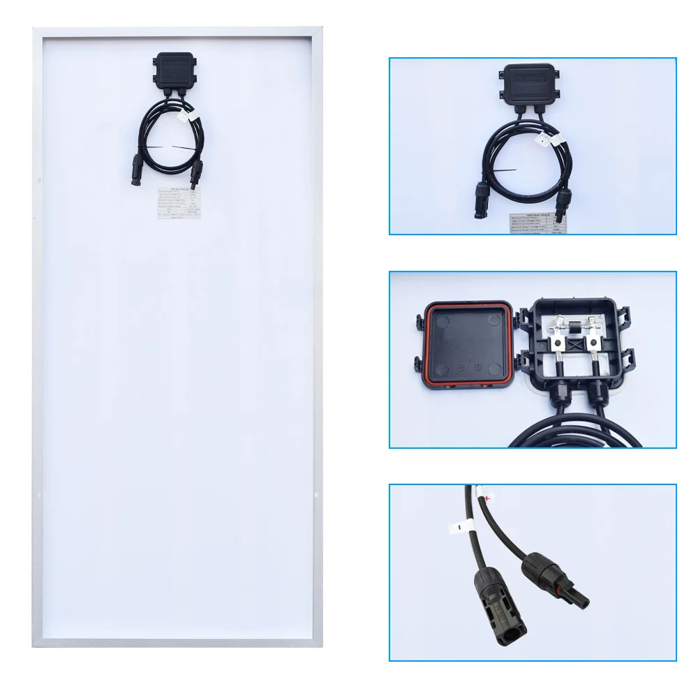 Rigid Glass 150W/300W Monocrystalline Solar Panel