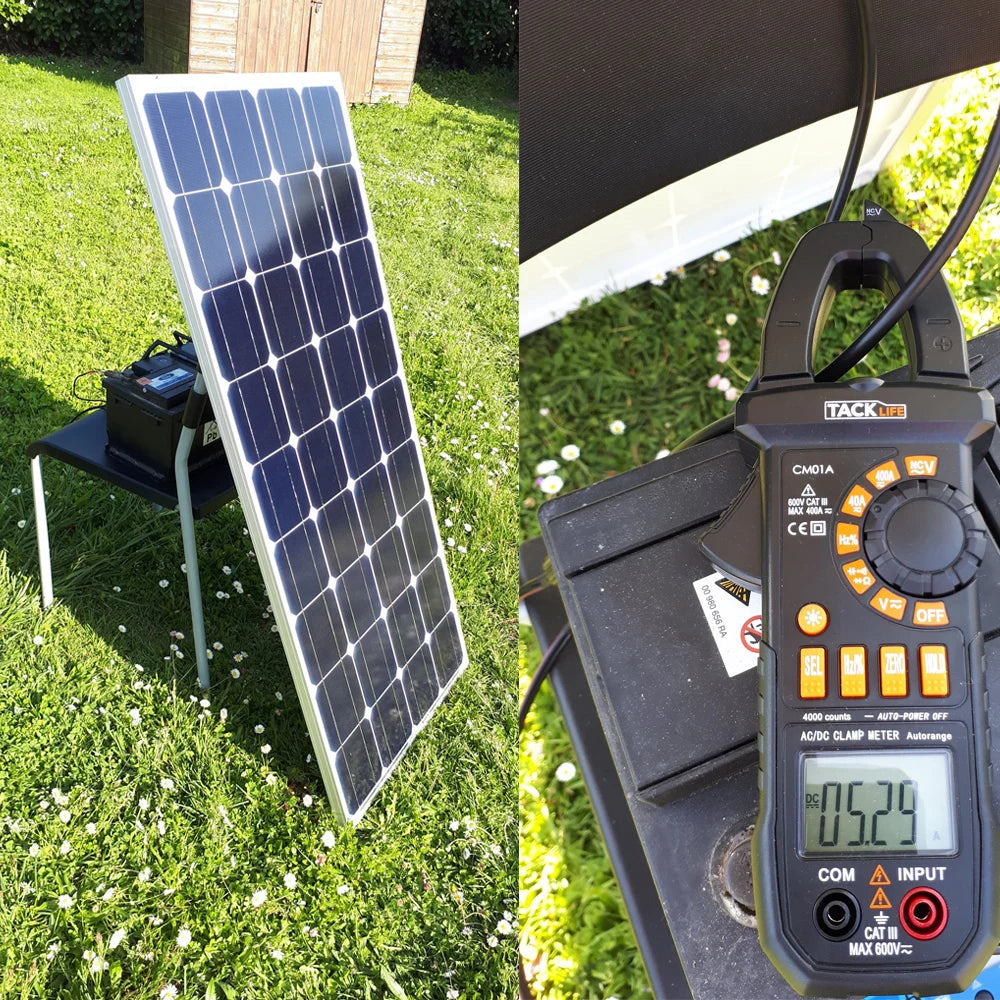 Dokio 100W 18V Monocrystalline Solar Panel