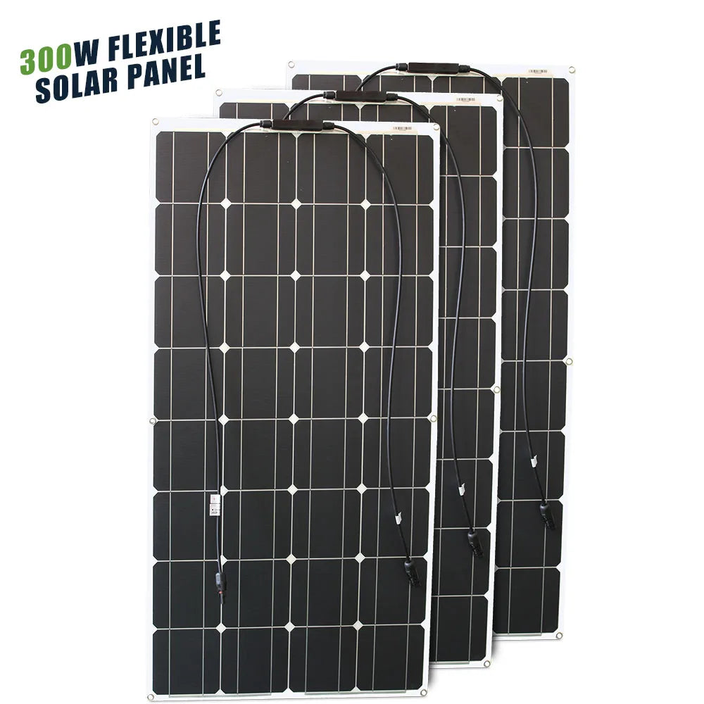 12V Flexible 600W Solar Panel Bendable Monocrystalline