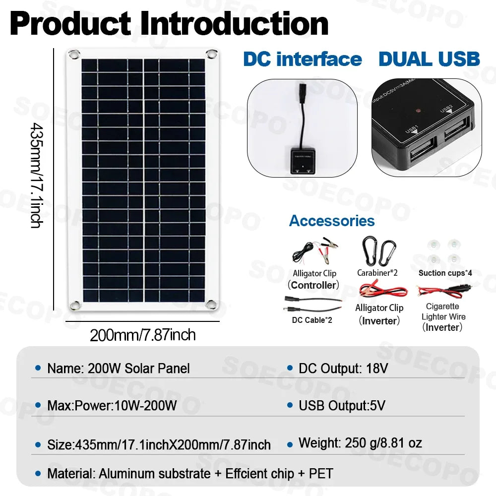 6000W Off-Grid Solar Power Kit with Inverter