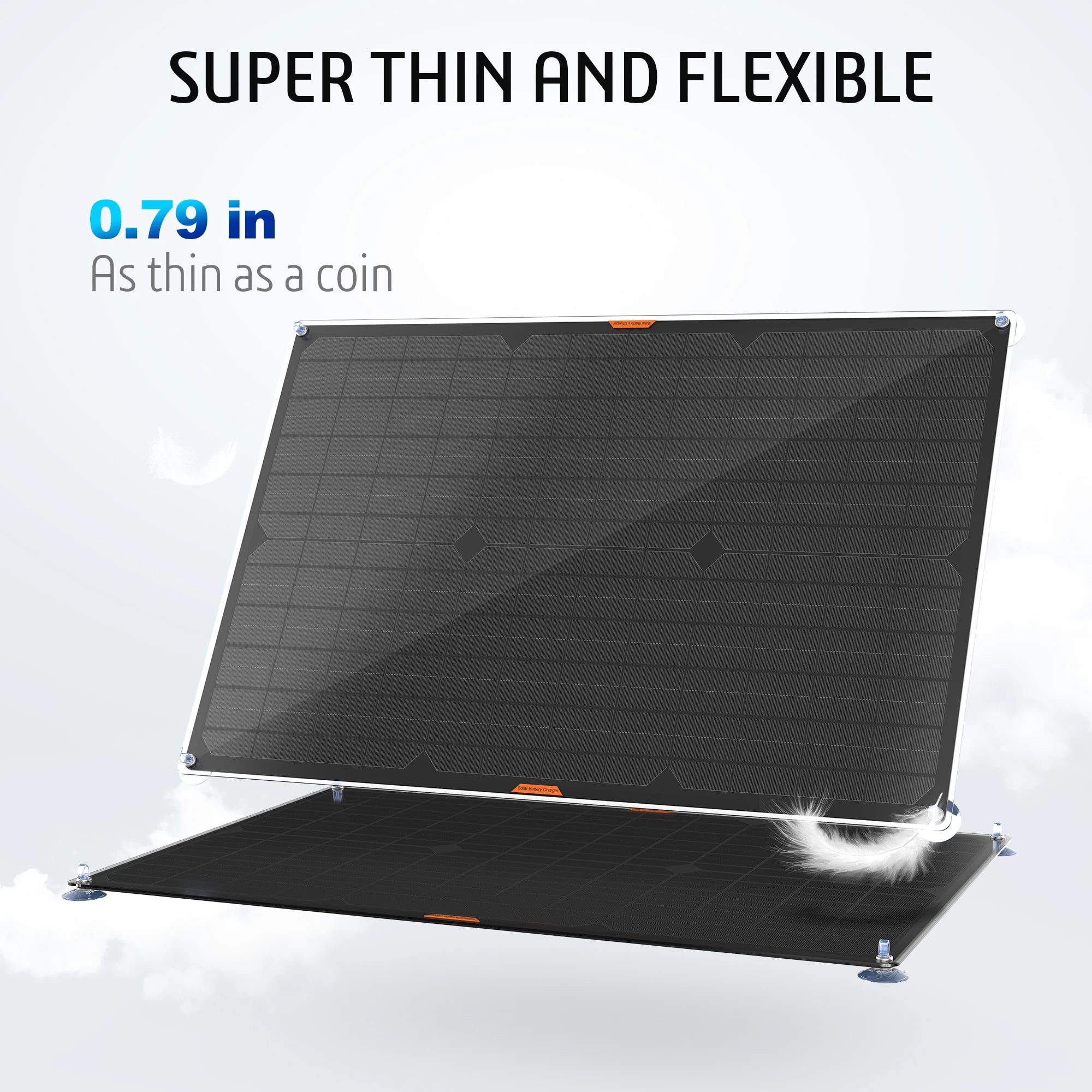 5W 12V Portable Solar Car Battery Charger
