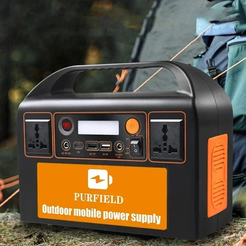 150–300W Portable Solar Generator Battery Station