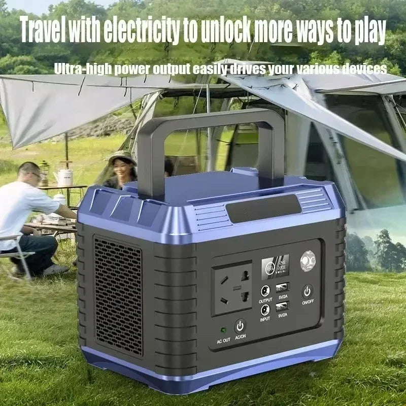 32000mAh 300W Portable Solar Power Bank Station