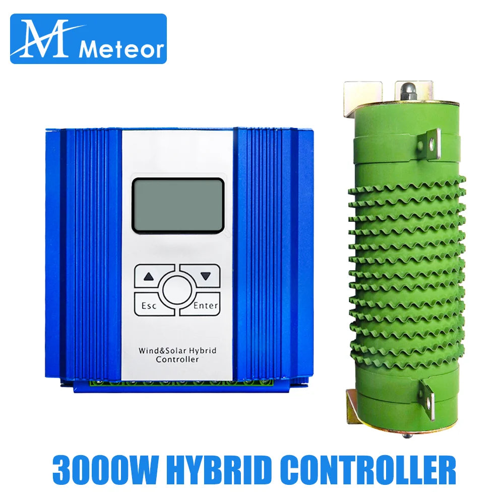 6000W Double MPPT Hybrid Wind Controller