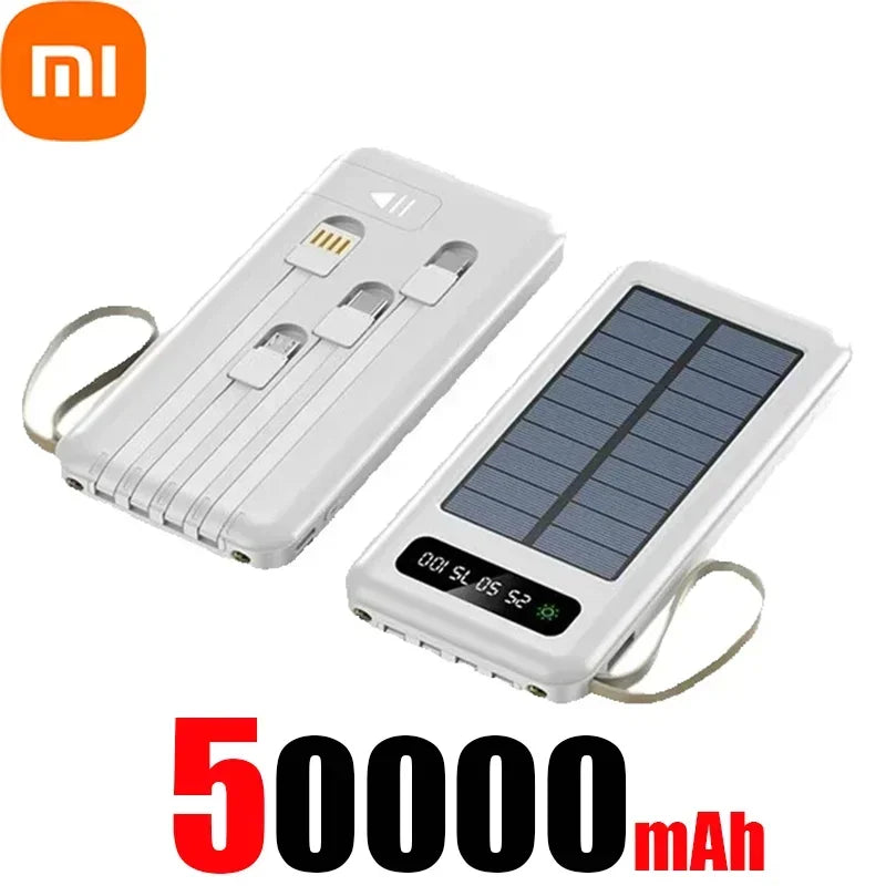 Xiaomi 200000mAh Large Capacity Solar Power Bank