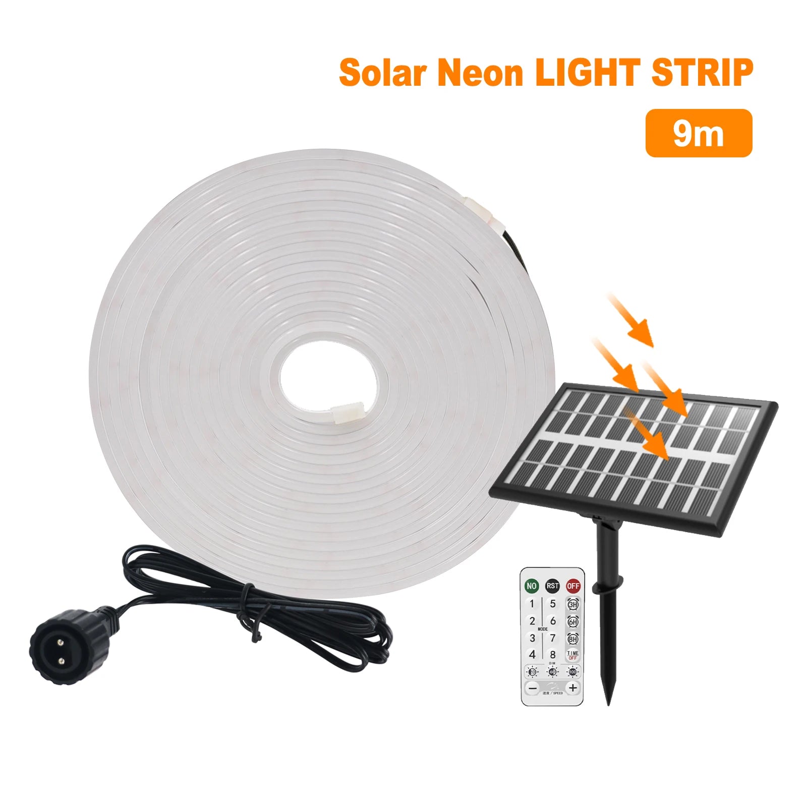 24V Solar COB Neon Light Strips