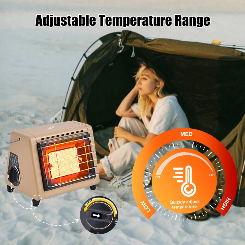 BRS-H23 Portable 1500W Tent Heater