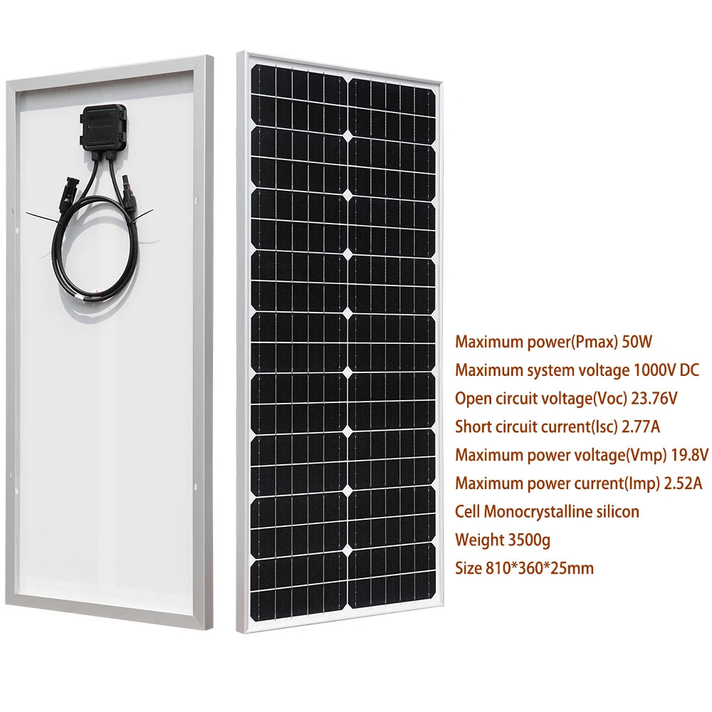 XINPUGUANG Rigid Glass Monocrystalline Solar Panel