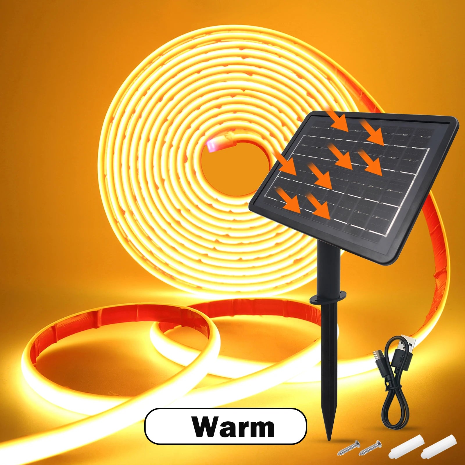 DC24V IP68 Solar COB Neon LED Strip