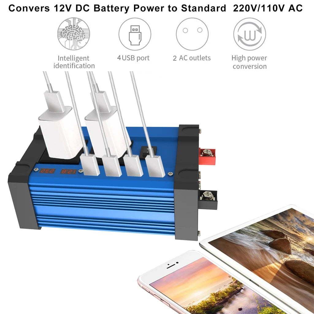 6000W Solar Inverter Kit Complete 110V/220V System