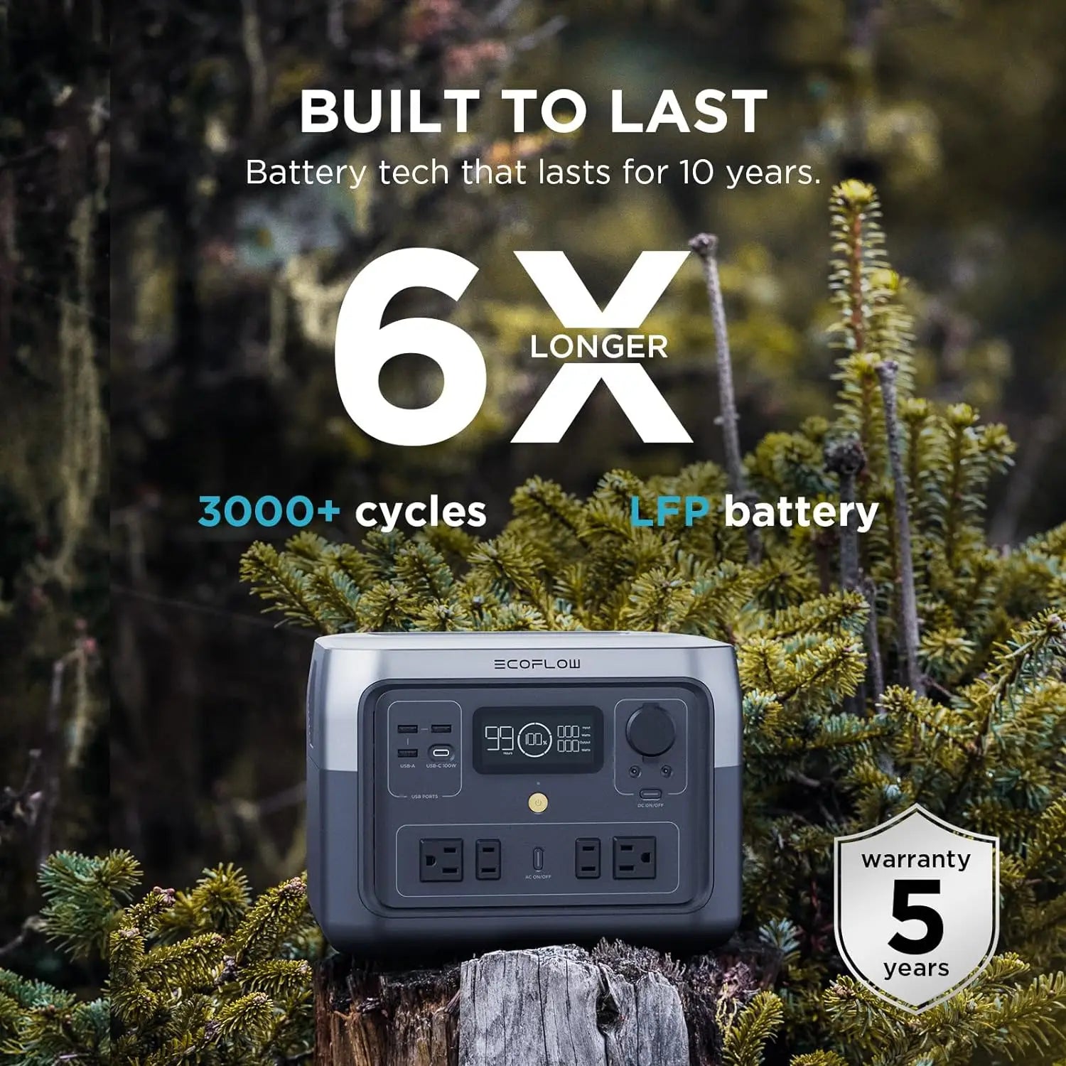 ECOFLOW RIVER 2 Max 499Wh Portable Power Station