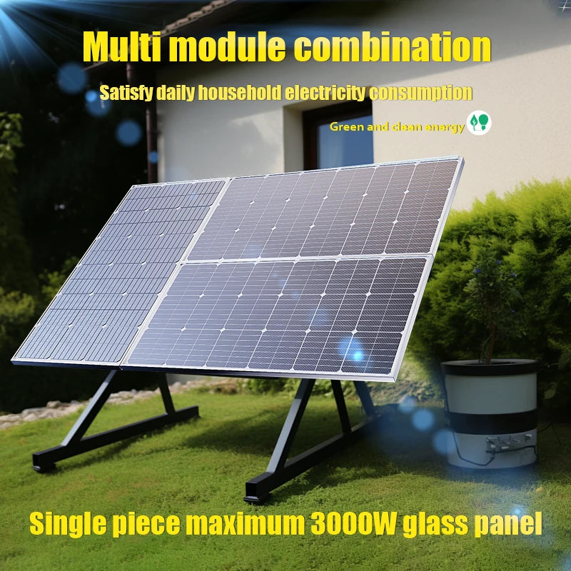 3000W-1000W High Efficiency Rigid Solar Panel