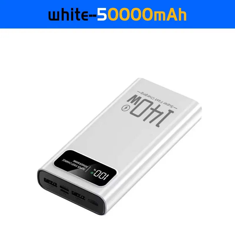 140W 100000mAh Super Fast Charging Power Bank