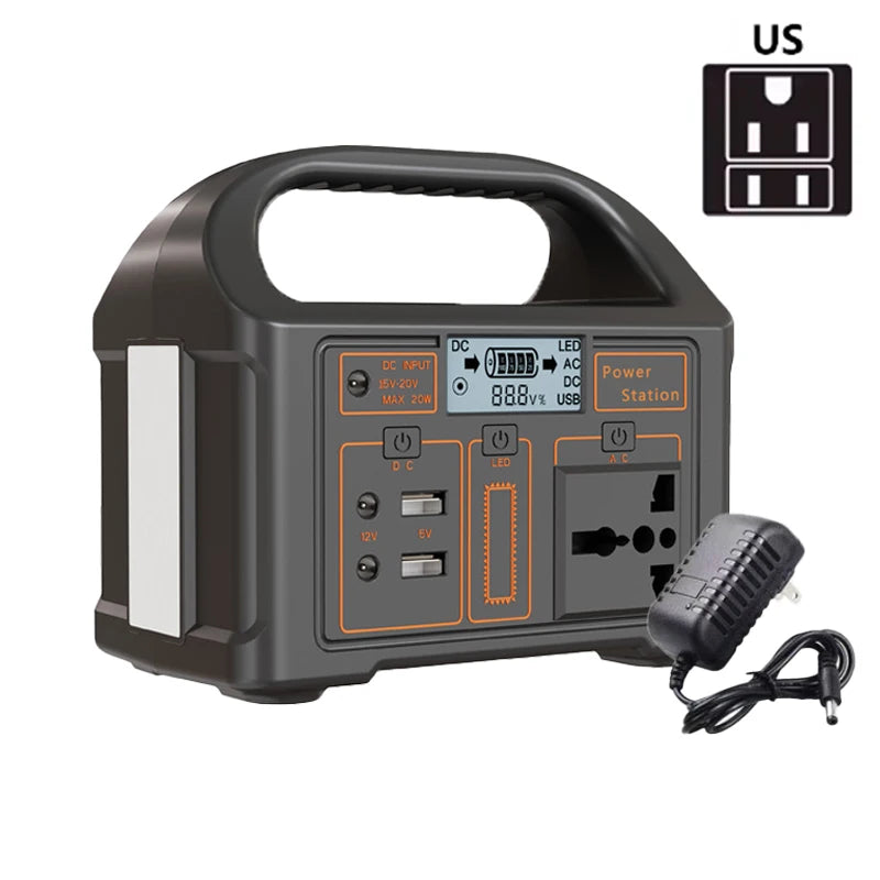 100W 24000mAh Portable Solar Power Station