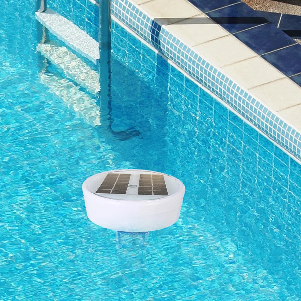 Copper Solar Pool Ionizer Cleaner Floater
