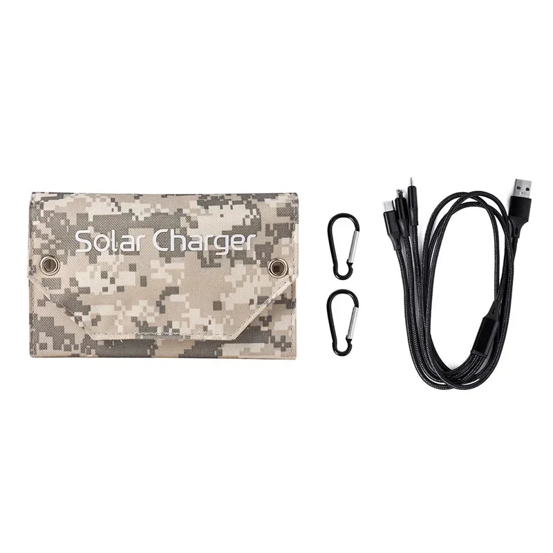 Portable Folding 5V USB Solar Charger