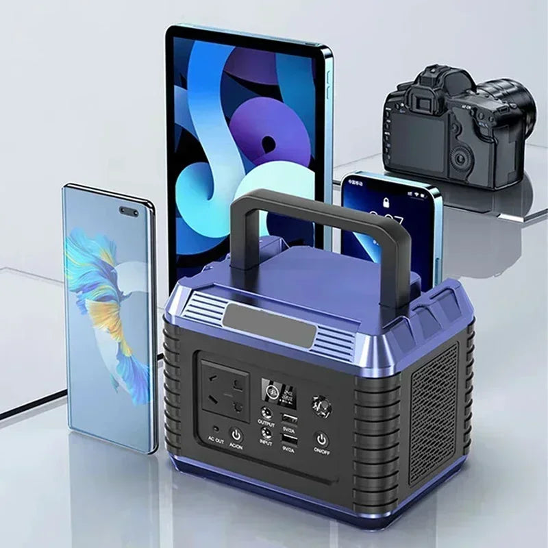 32000mAh 300W Portable Solar Power Bank Station