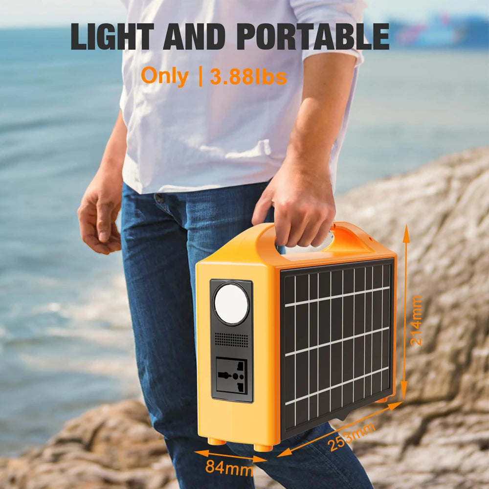 Jsdsolar 100W Portable Power Station
