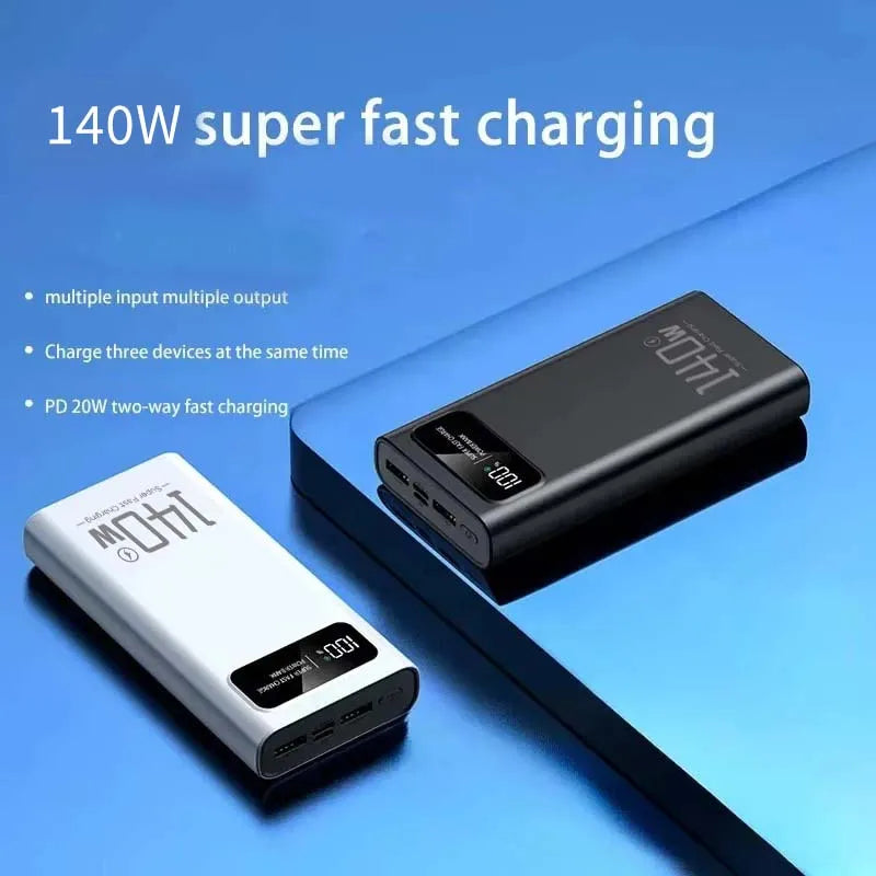 140W 100000mAh Super Fast Charging Power Bank