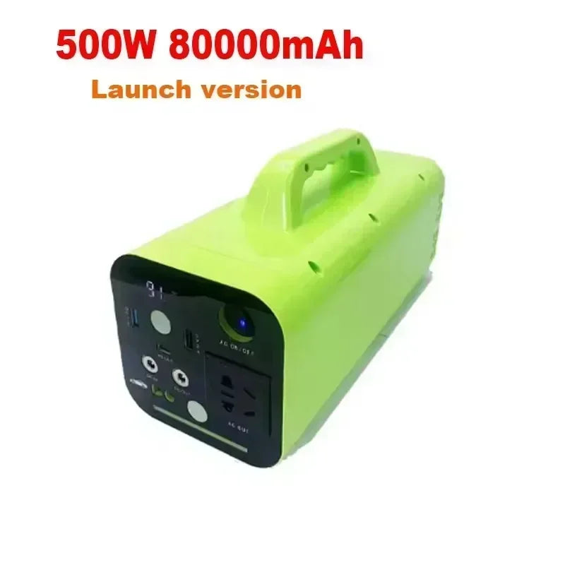 500W 98000mAh Portable LiFePO4 Power Station