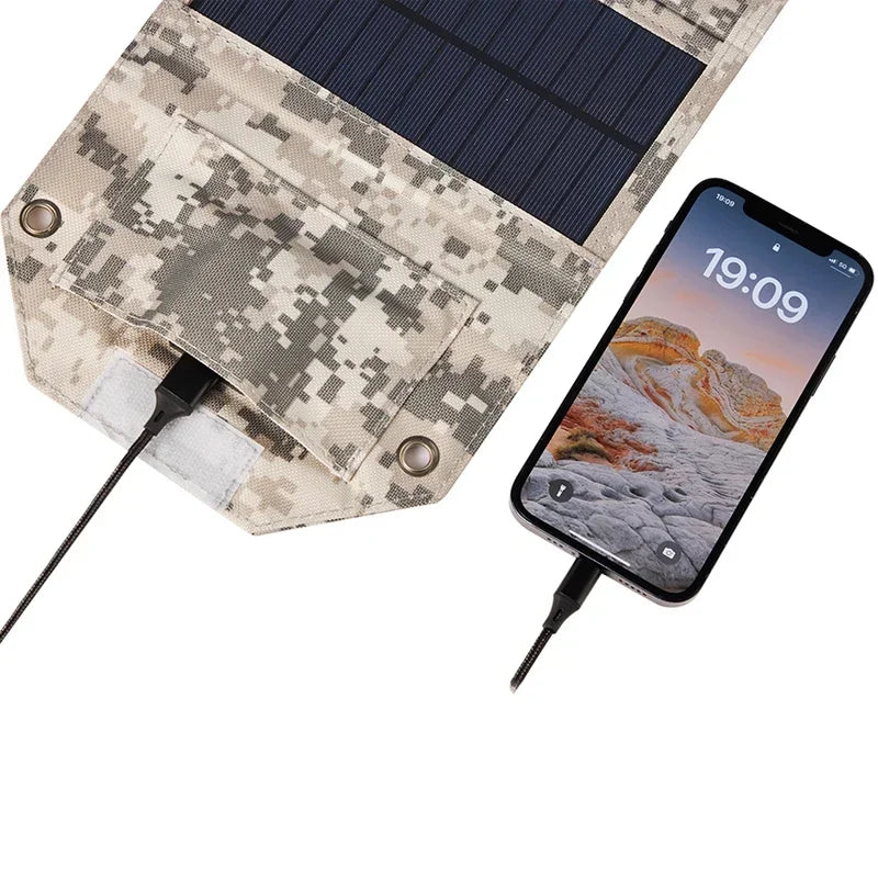 Portable Folding 5V USB Solar Charger