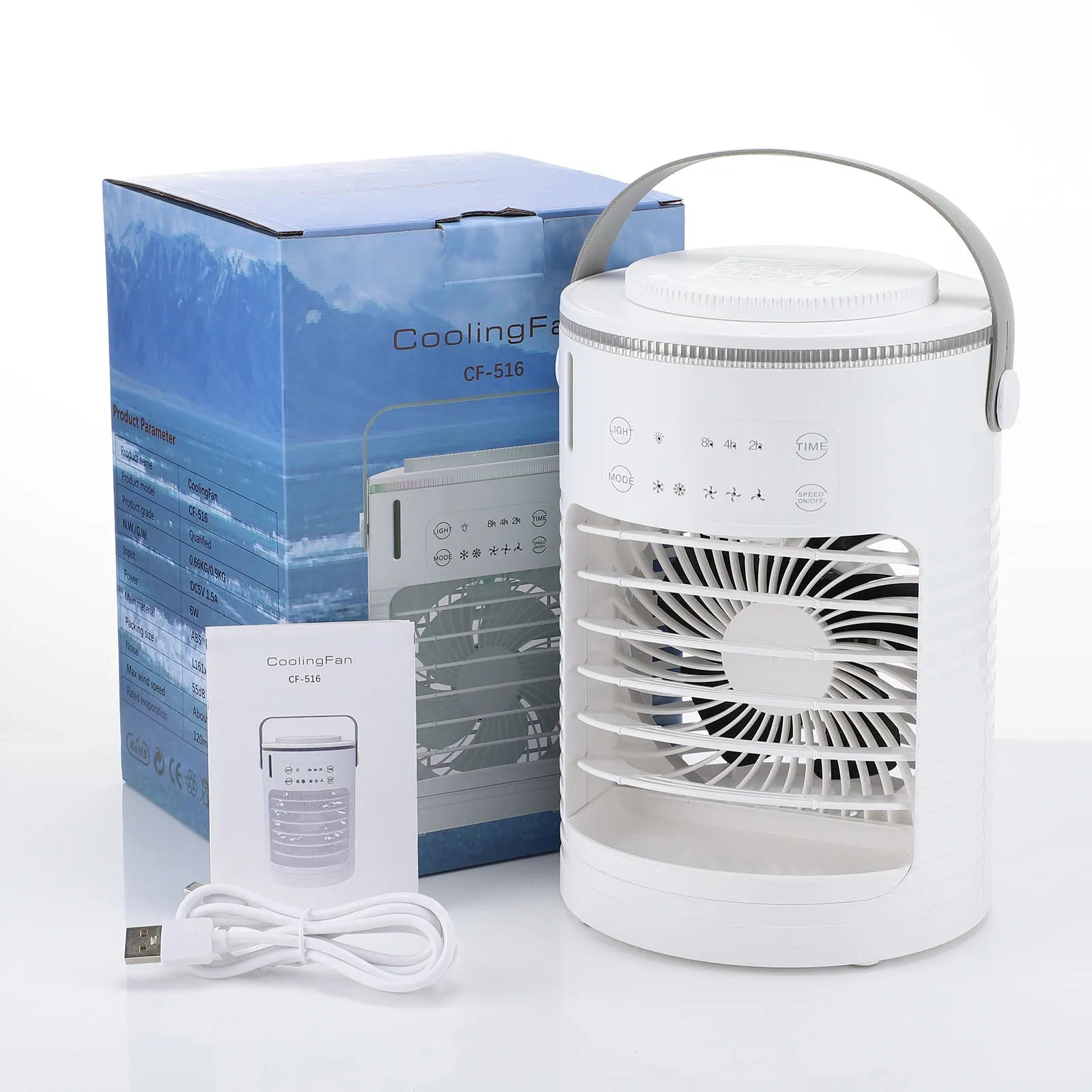 Portable USB Mini Air Conditioning Fan