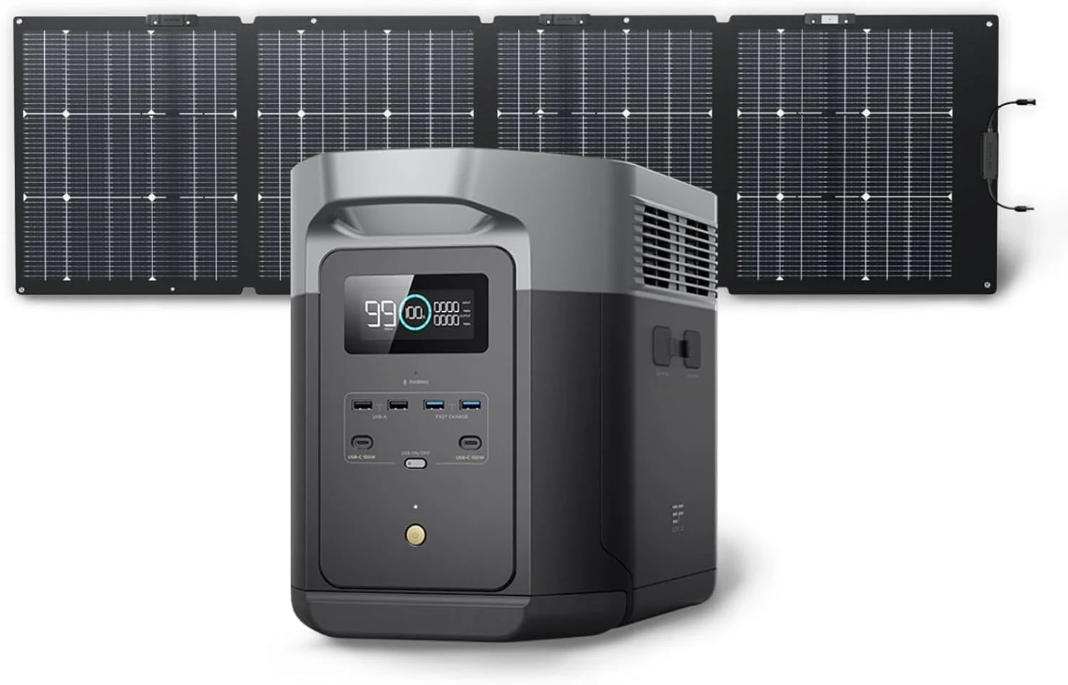 ECOFLOW DELTA 2 Max 2400W Solar Generator