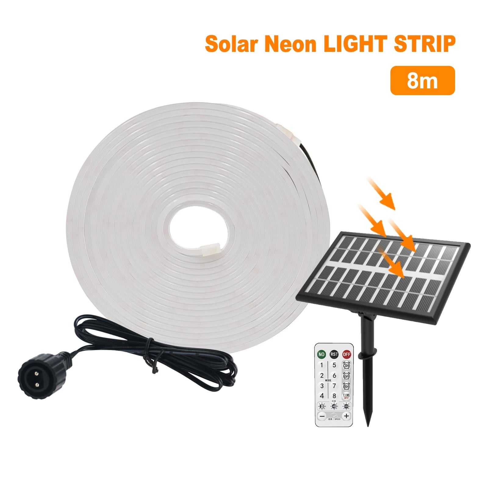24V Solar COB Neon Light Strips