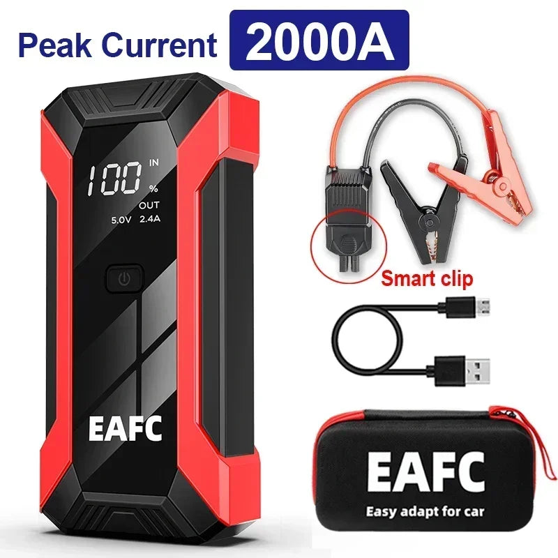 12V 2000A Portable Car Jump Starter